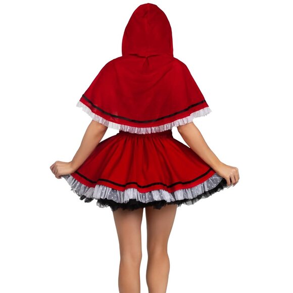 Flirty Miss Red Riding Hood Costume - Picture 2 of 5